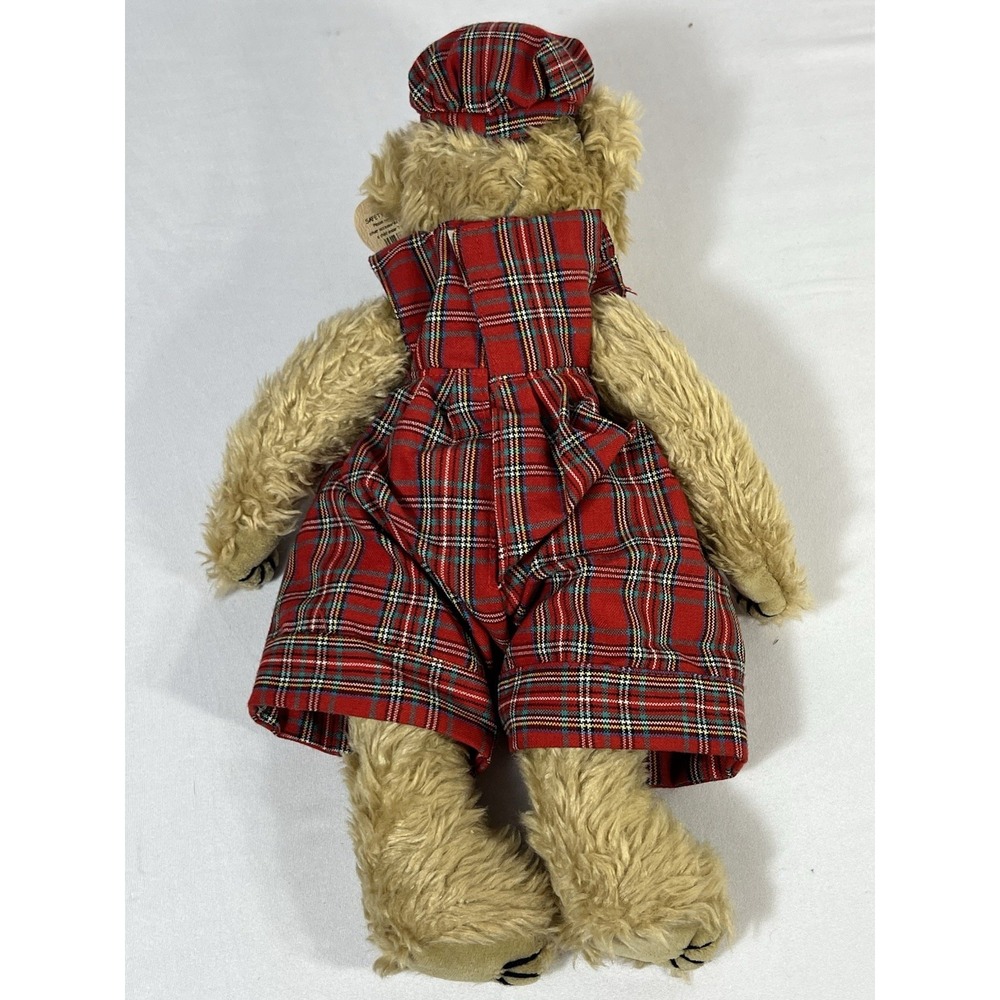 TY‎ Attic  SCOTCH  Bear 13" Jointed Stuffed Tags 93' - Picture 4 of 7